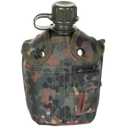 Láhev polní US 1 l s obalem flecktarn
