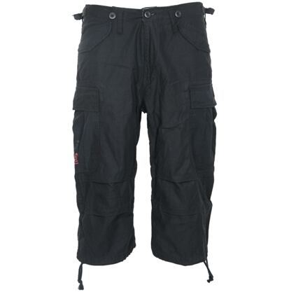 Kalhoty Engineer Vintage 3/4 černé