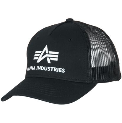 Čepice Alpha Baseball Basic Trucker Cap černá
