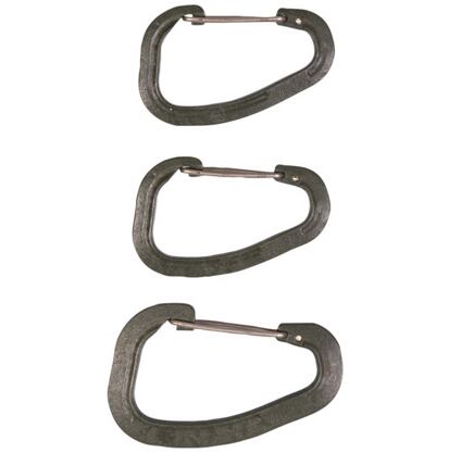 Karabina Accessory Carabiner Set [sada 3 ks] olivová