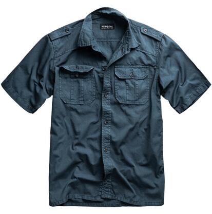 Košile M65 Basic Shirt 1/2 navy