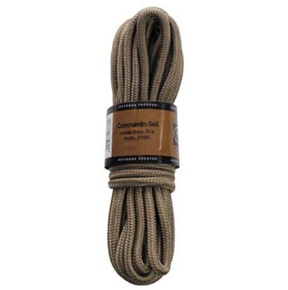 Lano pomocné 9 mm balení 15 m okrové