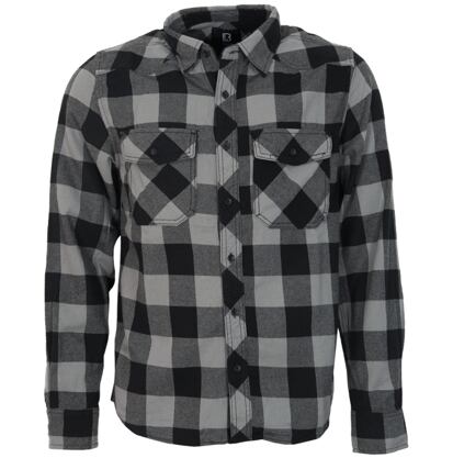 Košile Check Shirt černá | antracitová