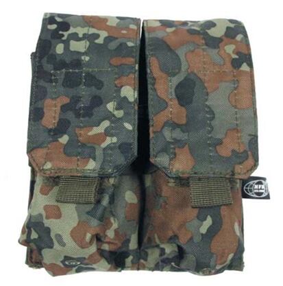 Pouzdro MOLLE na 2 zásobníky flecktarn
