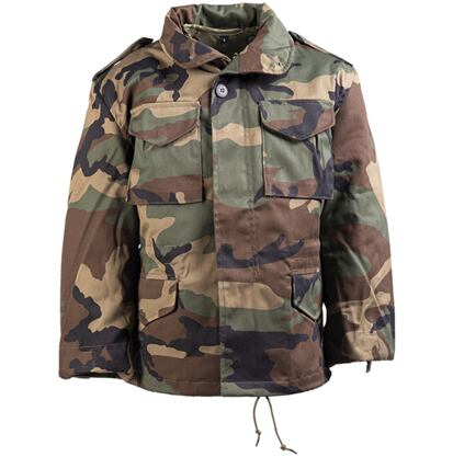 Bunda dětská M65 woodland