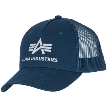 Čepice Alpha Baseball Basic Trucker Cap rep. modrá
