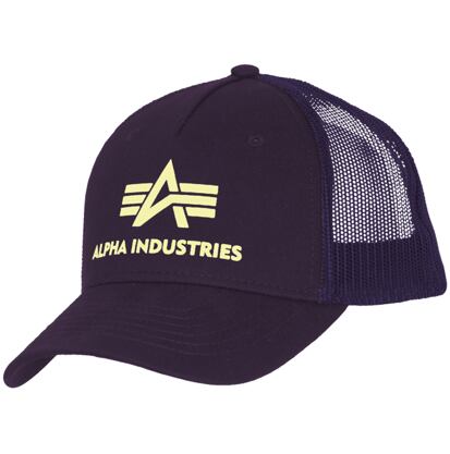 Čepice Alpha Baseball Basic Trucker Cap švestková