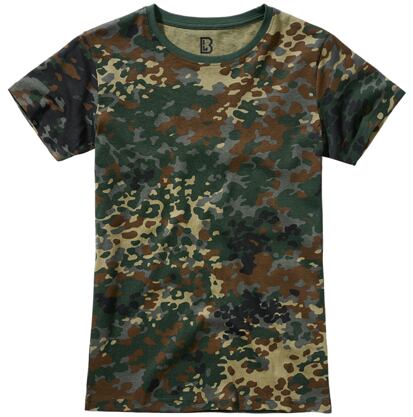 Tričko dámské Ladies T-Shirt flecktarn