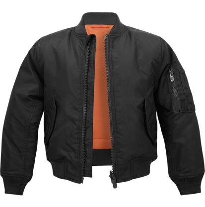 Bunda dětská Kids MA1 Jacket černá