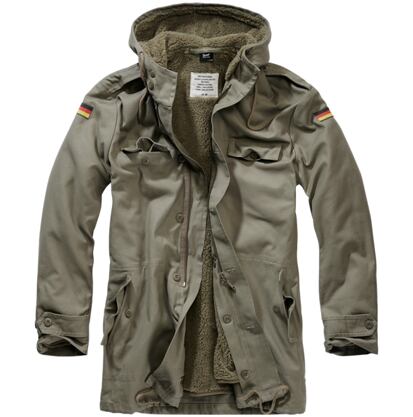 Bunda BW Parka Flag olivová