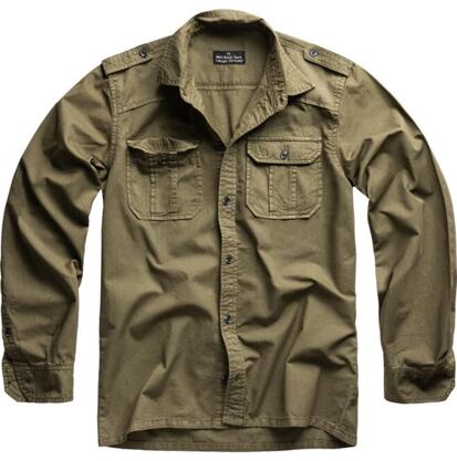 Košile M65 Basic Shirt 1/1 olivová