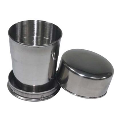 Šálek skládací nerezový 150 ml