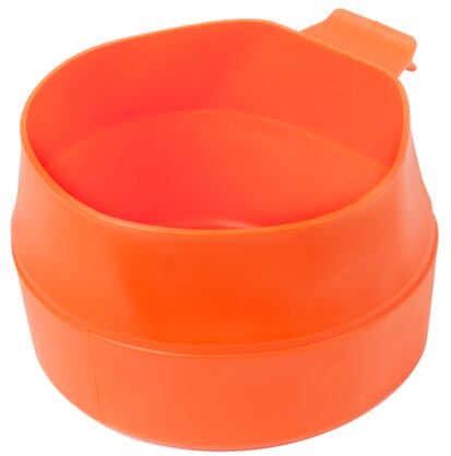 Šálek skládací švédský 600 ml oranžový