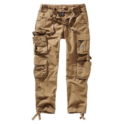 Kalhoty Pure Slim Fit Trouser béžové