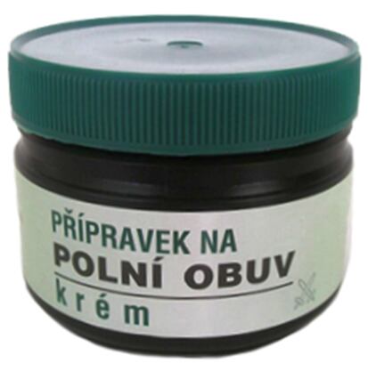 Krém na vojenskou obuv černý