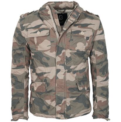 Bunda Britannia Winter Jacket woodland světlý