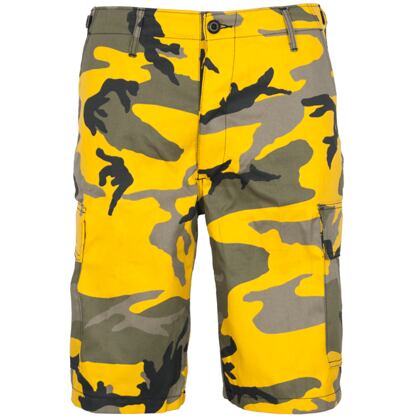 Kalhoty krátké BDU MMB yellowcamo