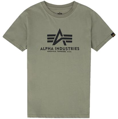 Tričko dětské Alpha Basic T Kids/Teens olivové