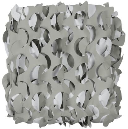 Síť maskovací LIGHT PRO CRAZY CAMO bílá
