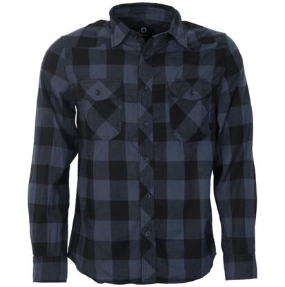 Košile Check Shirt černá | šedá