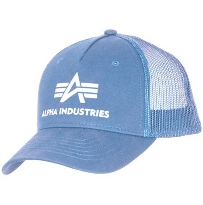 Čepice Alpha Baseball Basic Trucker Cap modrá světle