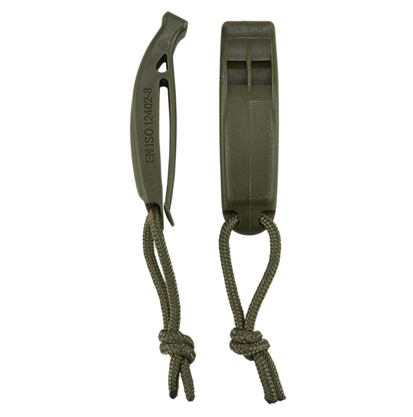 Píšťalka Signal Whistle Molle [sada 2 ks] olivová