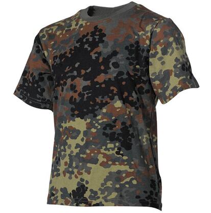 Tričko dětské flecktarn