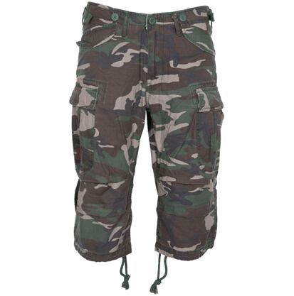 Kalhoty Engineer Vintage 3/4 woodland