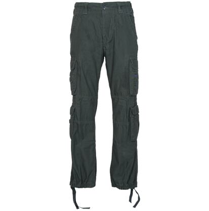 Kalhoty Pure Vintage Trouser antracitové