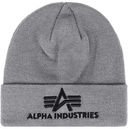 Čepice Alpha 3D Beanie šedá melírovaná