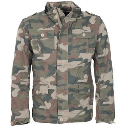 Bunda Britannia Jacket woodland světlý