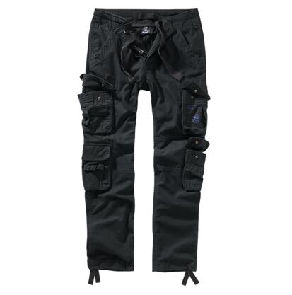Kalhoty Pure Slim Fit Trouser černé