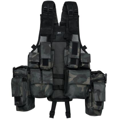 Vesta taktická Tactical Vest darkcamo