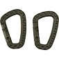 Karabina D Carabiner 2 Pack [sada 2 ks] olivová