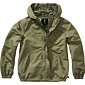 Bunda dětská Kids Summer Frontzip Windbreaker olivová