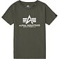 Tričko dětské Alpha Basic T Kids/Teens dark olive