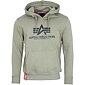 Mikina Alpha Basic Hoody olivová
