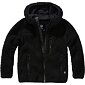Bunda dětská Kids Teddyfleece Jacket Hooded černá