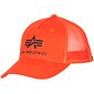 Čepice Alpha Baseball Basic Trucker Cap flame orange