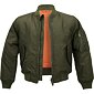 Bunda dětská Kids MA1 Jacket olivová