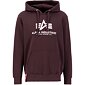 Mikina Alpha Basic Hoody deep maroon