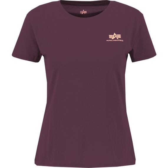 Tričko dámské Alpha Basic T Small Logo Wmn švestkové