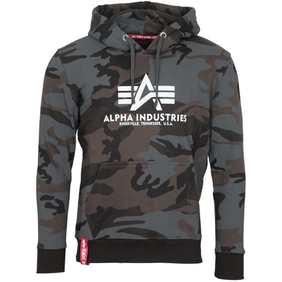 Mikina Alpha Basic Hoody blackcamo