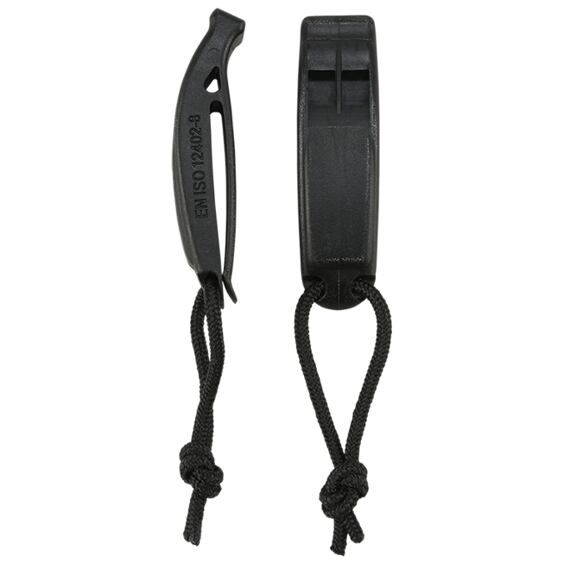 Píšťalka Signal Whistle Molle [sada 2 ks] černá